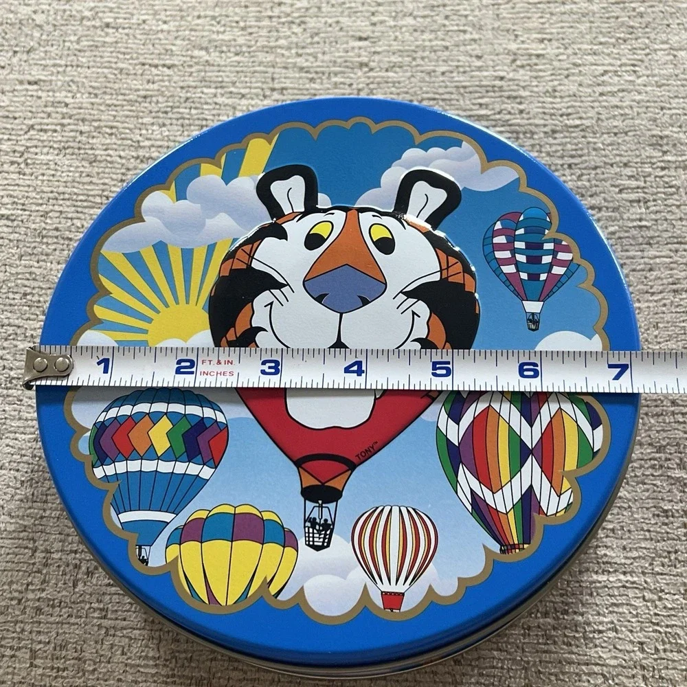 Tony the Tiger 12th World Hot-Air Balloon Championship‎ Cookie Tin Kelloggs